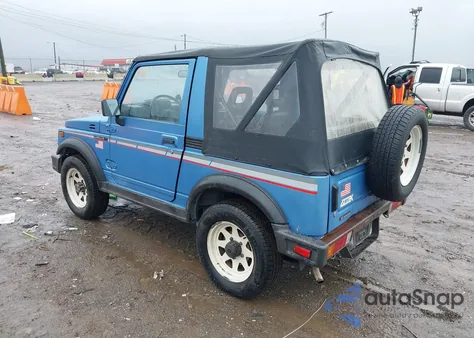 1987 Suzuki Samurai from USA, damaged, VIN JS4JC51C5H4171085